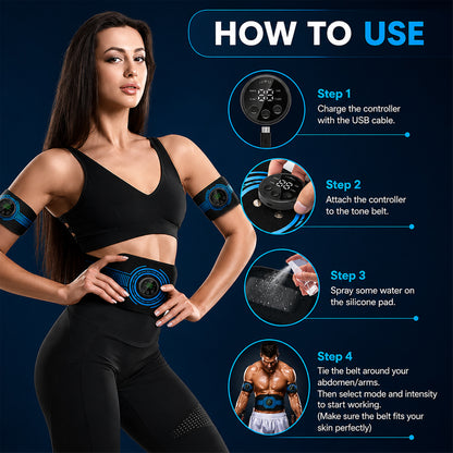 CorePulse™ EMS Abs Trainer Belt